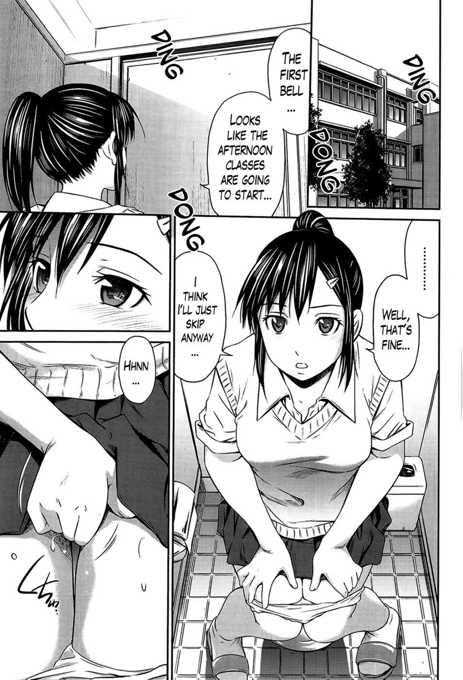 Hentai Manga Comic-A Very Hot Middle-Chapter 5-Substitute GirlFriend-1